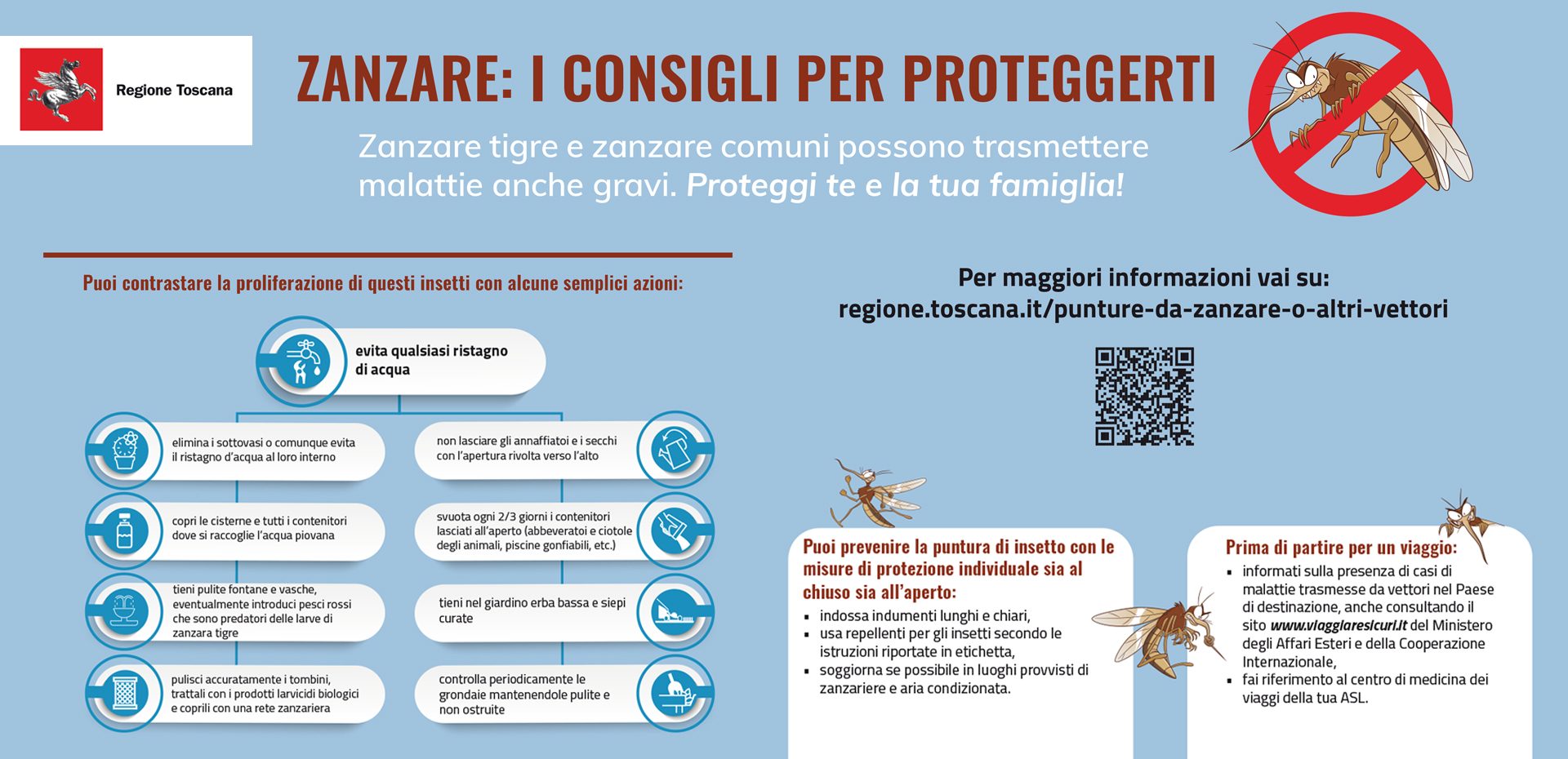 Zanzare: i consigli per proteggersi